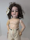 23” Antique German Bisque Doll AM 390 N Armand Marseille French Compo BJ Body #L