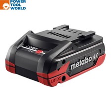 Metabo 624974000 18v LiHDX 4.0Ah Tabless Battery