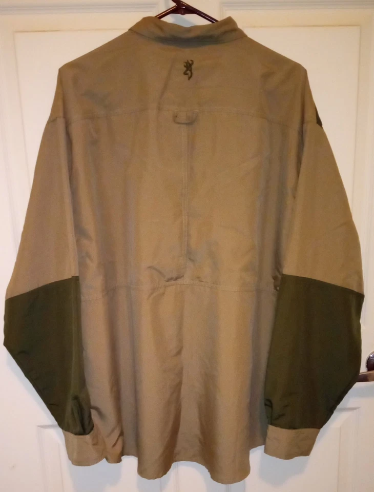 Browning "Show Me Birds" Resort Long Sleeve Hunting Shooting  Shirt Size XL - Image 2 of 4