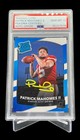 2017 Panini Donruss Rated Rookie Patrick Mahomes II #327 PSA/DNA AUTO 10 GEM MT