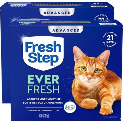 Multi Cat Clumping Cat Litter with Febreze Odor Control Advanced Fresh Step