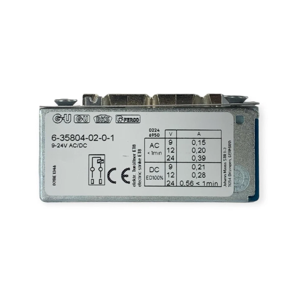 GU Elektrotüröffner ET8 AE 9-24V 6-35804-02-0-1 - Bild 3 von 4