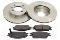 Bremsensatz Scheibenbremse Mapco 47573 FüR Hyundai Getz Tb Crdi Gls