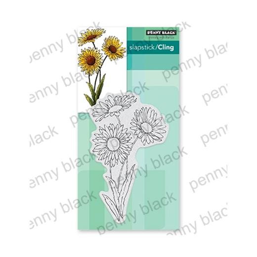 Penny Black Cling Stamp - Daisies 40-665