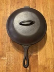 Vintage Unmarked Lodge 3 Notch #8 CF  Cast Iron Chicken Fryer With Lid