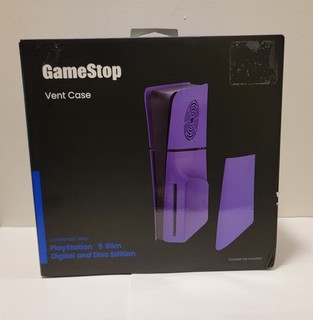 PS5 Slim disk/digital Vent Case Purple