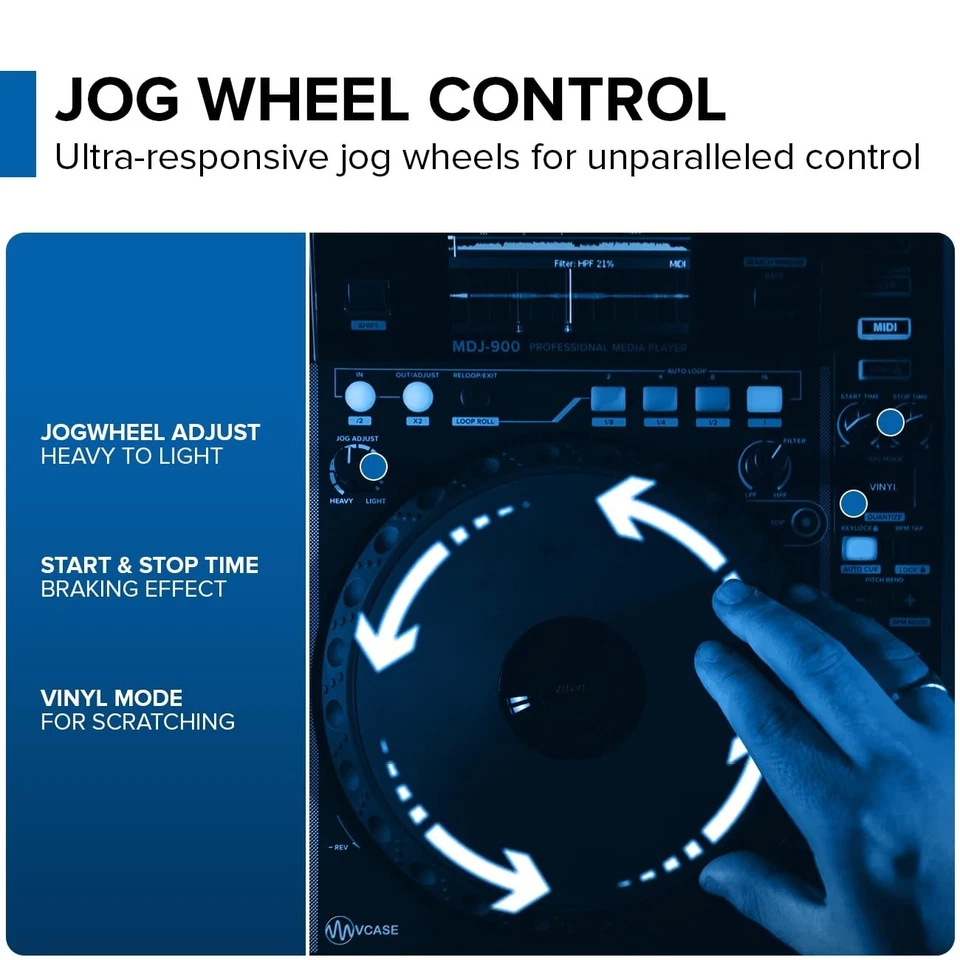 Gemini Sound MDJ-900 - Elite Multi-Media Player with Superior Playback,... - Image 3 of 4