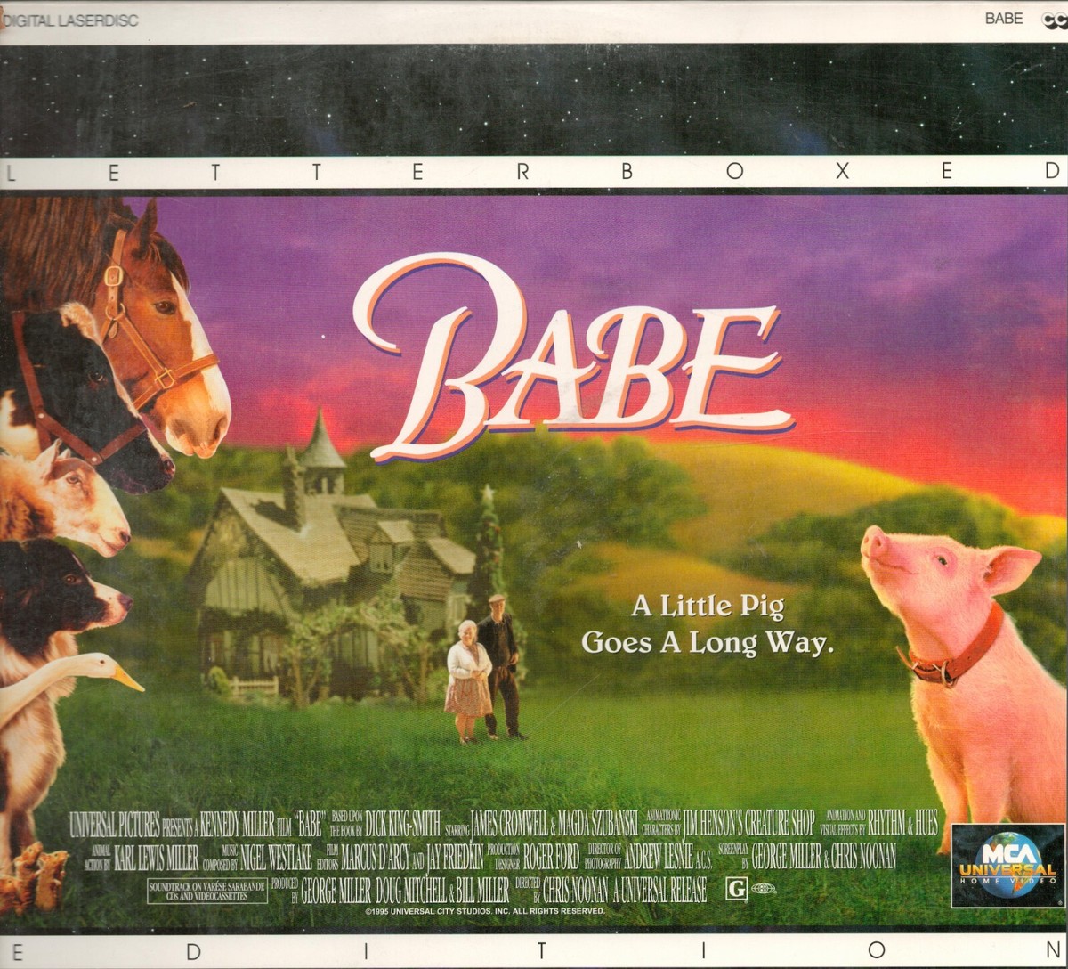 Babe (Laserdisc LD, 1996) CLV Digital Surround CX 96894269265| eBay