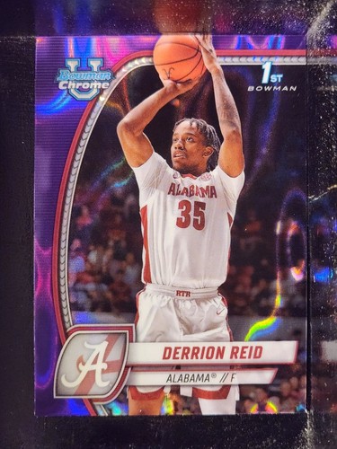 2024 Bowman Chrome U Basketball Parallels (Pick your Card) Green, Purple, Black - Picture 21 of 78
