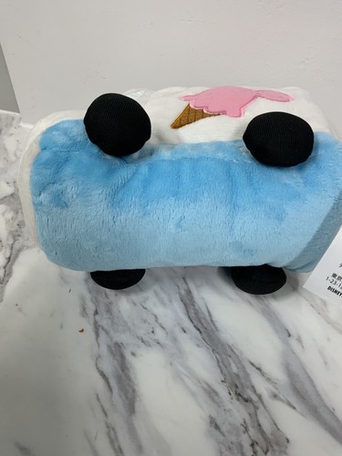 Furgone Gelato Micro Tsum Tsum 12 cm Alto 17 cm Lungo Peluche Giocattolo Morbido Disney - Foto 7 di 10