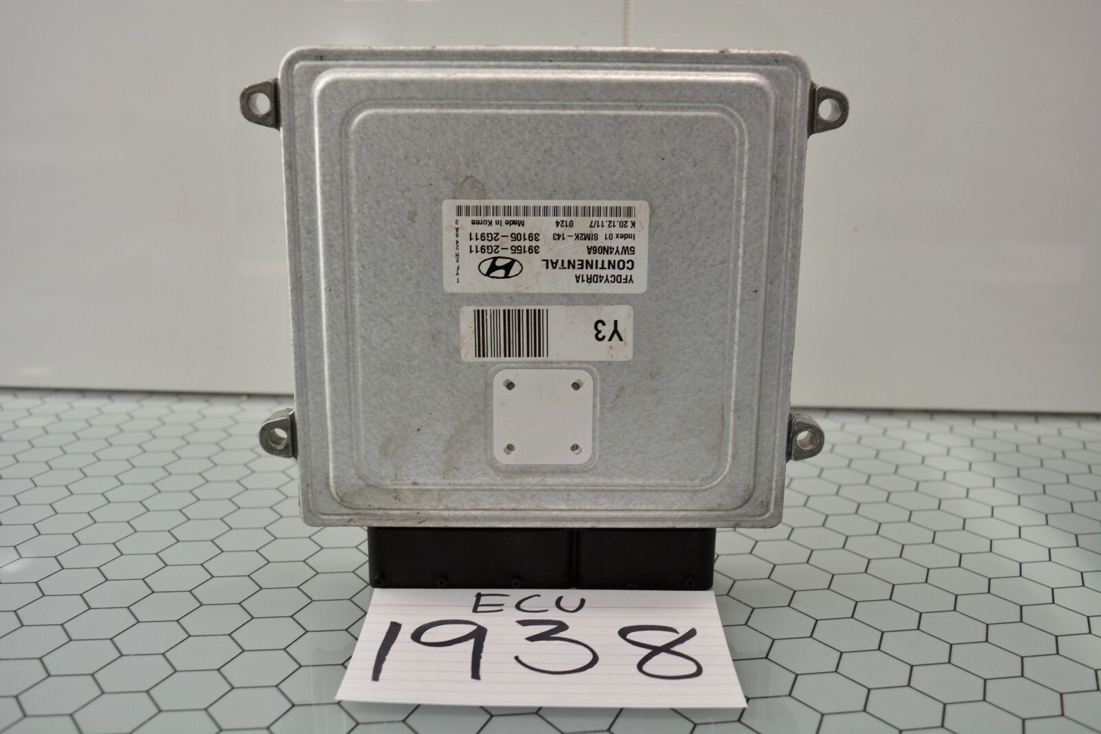 11 12 13 14 15 Hyundai Sonata #1938 Engine Computer ECM ECU 39155-2G911