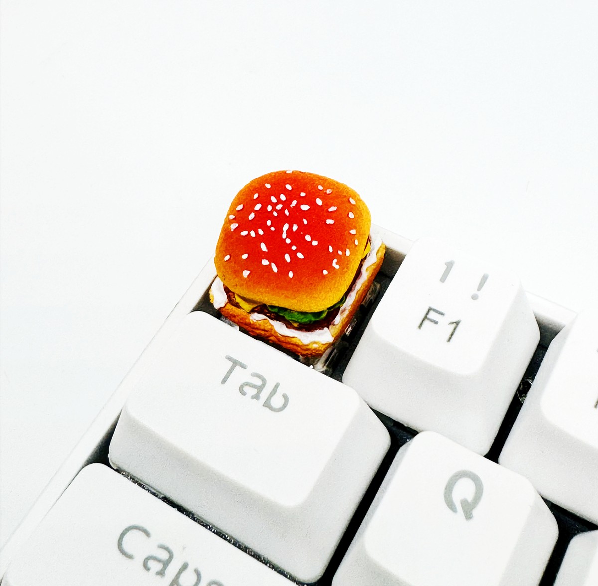 Computer Food Keyboard Mechanical Keyboard Custom Keycap Resin Food Keycaps For Mechanical ...