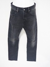 Just Cavalli Black Distressed Denim Studded Slim Leg Jeans, Size 30