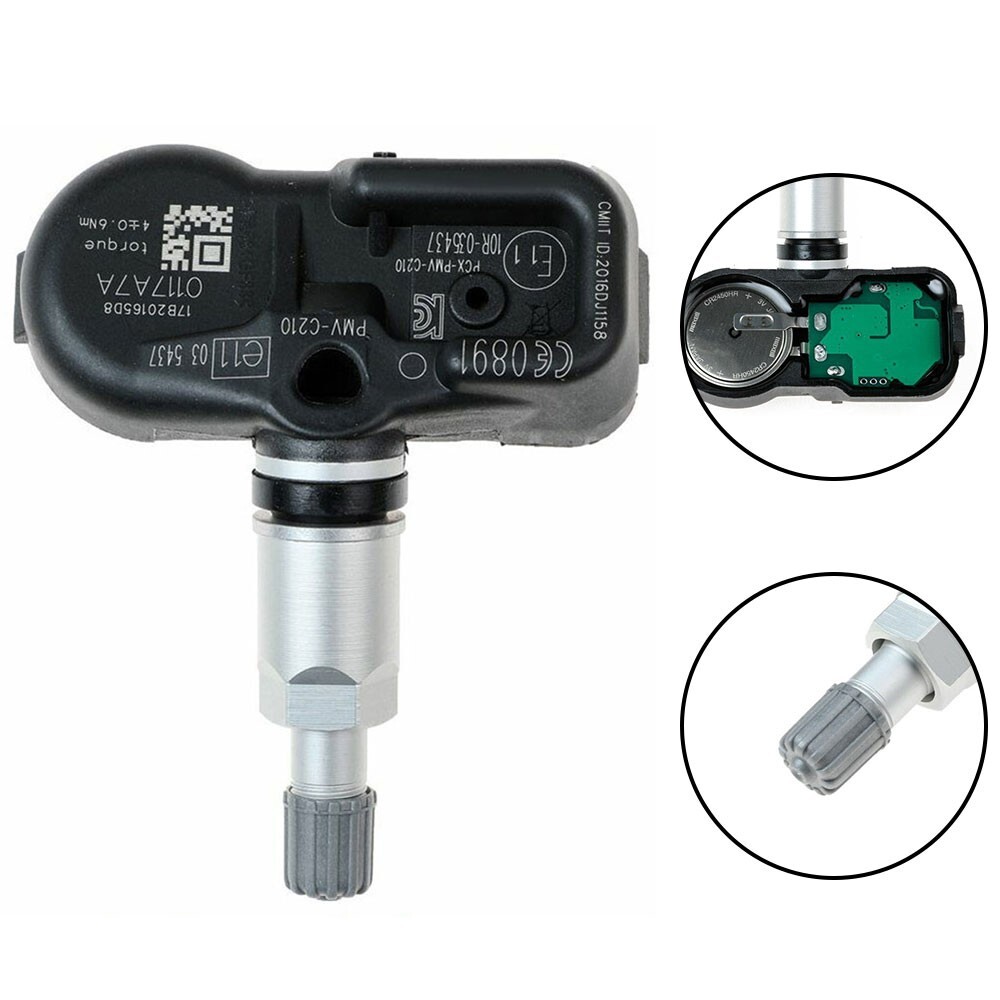 PMV-E100 42607-53040 Sensore Di Monitoraggio Della Pressione Dei Pneumatici 433 MHz On - Foto 10