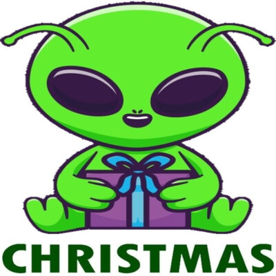 30 Custom Christmas Alien Personalized Address Labels | eBay