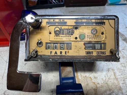 Vintage taxicab meter