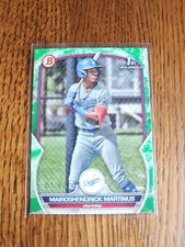 2023 Bowman Mairoshendrick Martinus 1st green pattern 1/99 LA Dodgers BP-55 