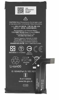 Original Google Pixel 4a 4G G025J G025N Akku Batterie Battery 3140 mAh G025J