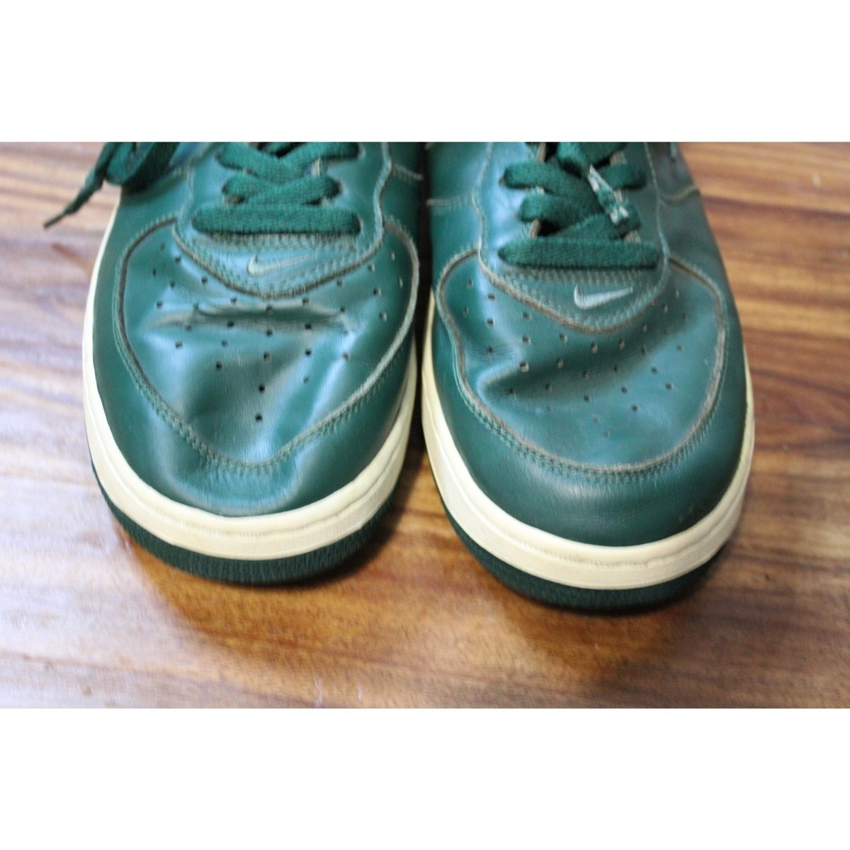 Nike Air Force 1 Mid Forest Green 306352 311 RARE Deadstock AF1 2003 Size 10.5 Nike Air Force 1 Mid Forest Green 306352 311 RARE Deadstock  main image 3