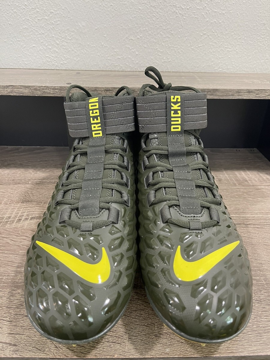 Oregon Ducks Player Issued Force Savage Pro 2 Mid Football 