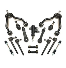 for K1500 Suburban Tahoe Yukon Control Arms Tierods Sway Bar Link Ball Joints