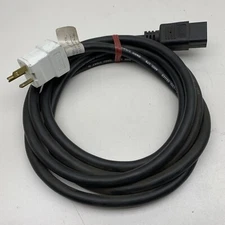 8ft 12AWG SJT Power Cord Hospital Grade HBL8464V 20A 250V Plug to IEC C19 Female