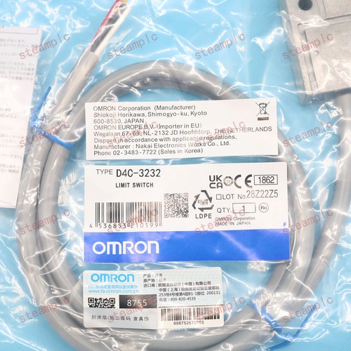 Interruttore Omron D4C-3432 – Nuovo, Originale – D4C3432 - Foto 3