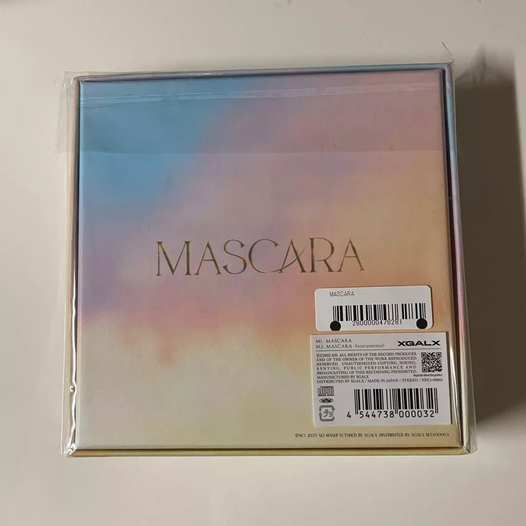 XG 2nd Single Album MASCARA Official CD Box No photo card
