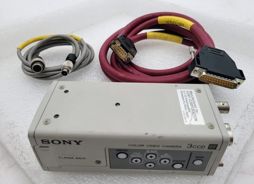 Sony Color video camera 3CCD DXC-390P w/ video cable | eBay