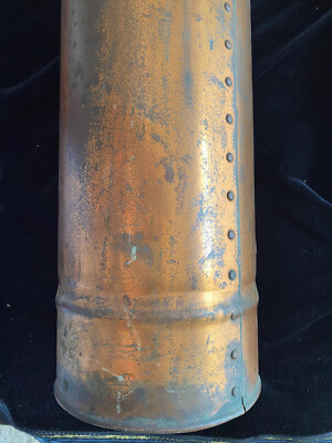 Vintage Antique Foamite Copper and Brass Fire Extinguisher Empty