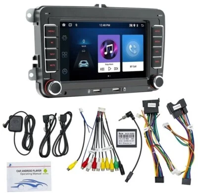 Autoradio CarPlay Volkswagen Polo 5 Golf 6 Golf 5 Tiguan T5 - Photo 1/4