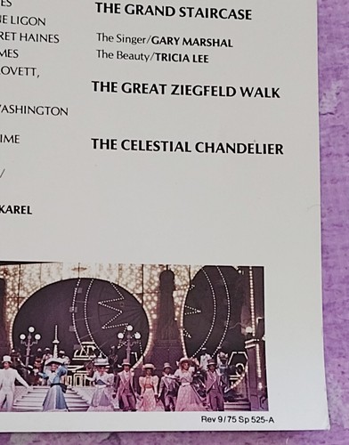 1975 MGM Grand Hotel Las Vegas Donn Arden's HALLELUJAH Hollywood Program Vintage - Bild 7 von 7