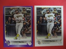 2022 Topps Series 1- Fernando TATIS Jr. Meijer Exclusive Purple & Base Padres