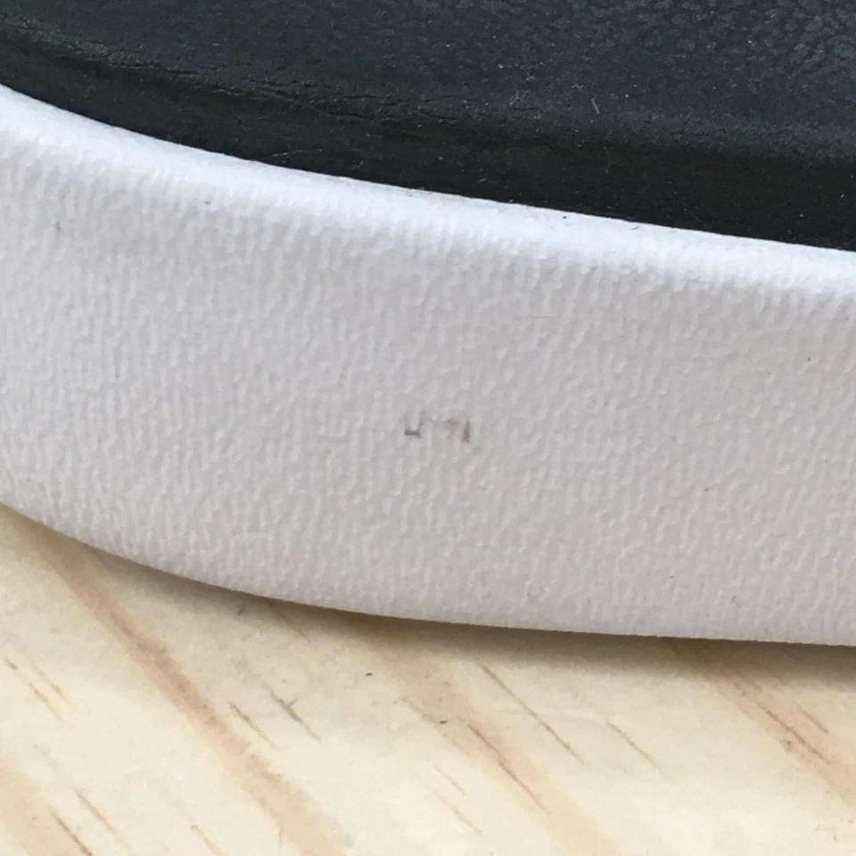 Puma Sandals Womens 40.5 Crisscross Platform Slide Comfort White Fabric Slip On - Image 4 of 4