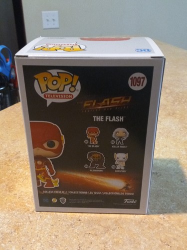 Figura Funko Pop Flash firmada por Grant Gustin The Flash - Imagen 5 de 7
