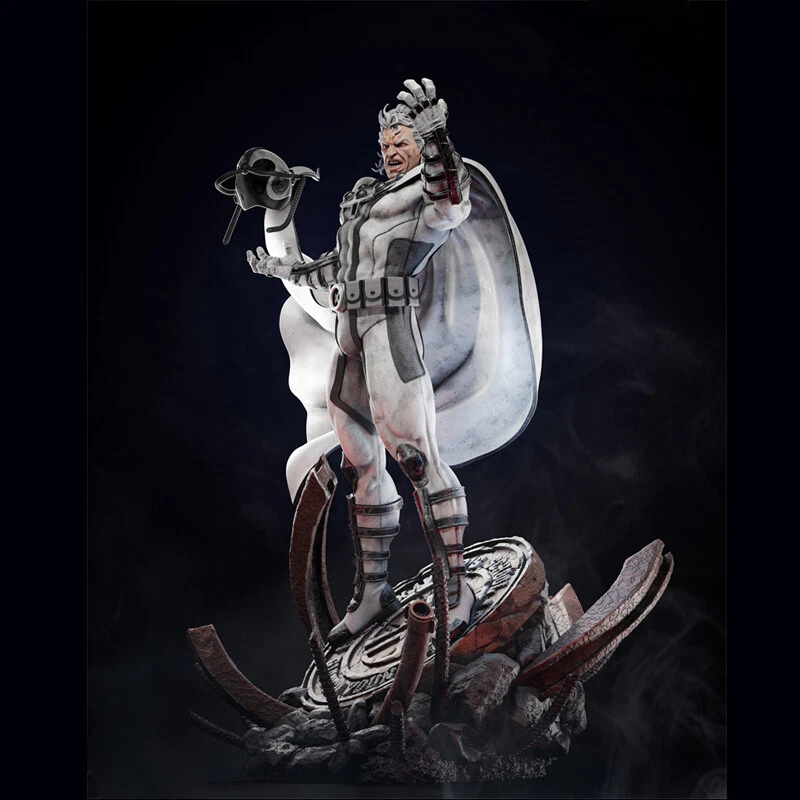 1/6 40cm Magneto 3D print Figure Model Kit Unpainted Unassembled Garage Kit - Image 3 of 4