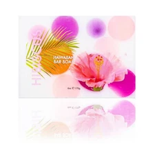 Maui Soap Co Hibiscus Bar Soap with Kukui & Coconut Oil 6oz