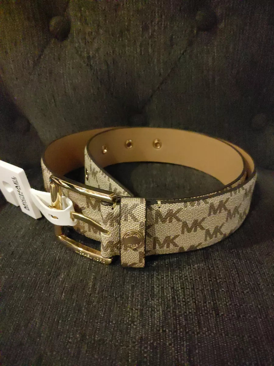 Michael kors gold belt 2025