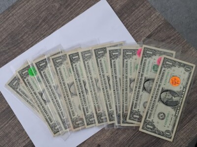 3 DIFF $1.U.S FRN STAR NOTES CIRCULATED ( 3 DIFFERENT NOTES MY CHOICE ...