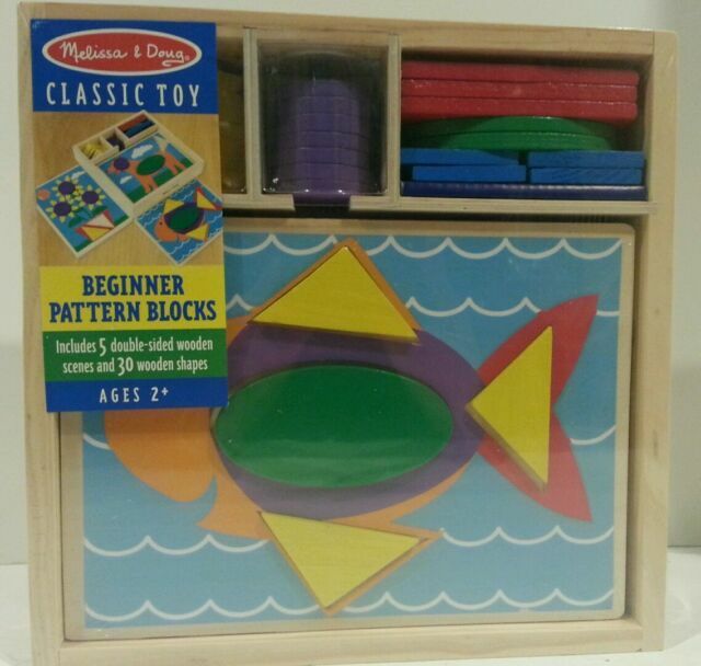 melissa & doug beginner pattern blocks