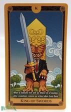 Heroclix X-Men: X of Swords set King of Swords Tarot Card 