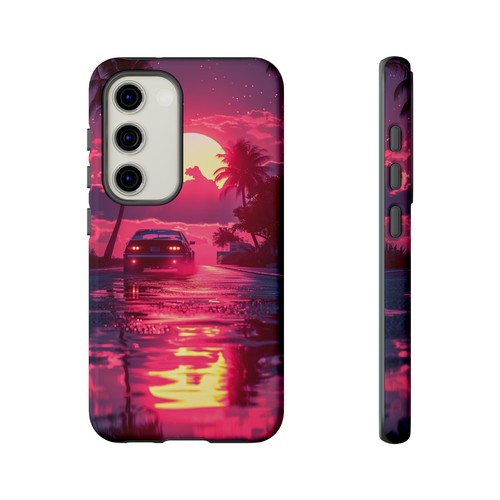 Neon Beach Sunset Drive Horizon Phone Case for iPhone, Samsung Galaxy, Pixel - 第 112/141 張圖片