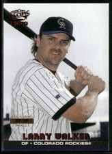 2000 Pacific #154a Larry Walker Emerald Green Portrait #/99