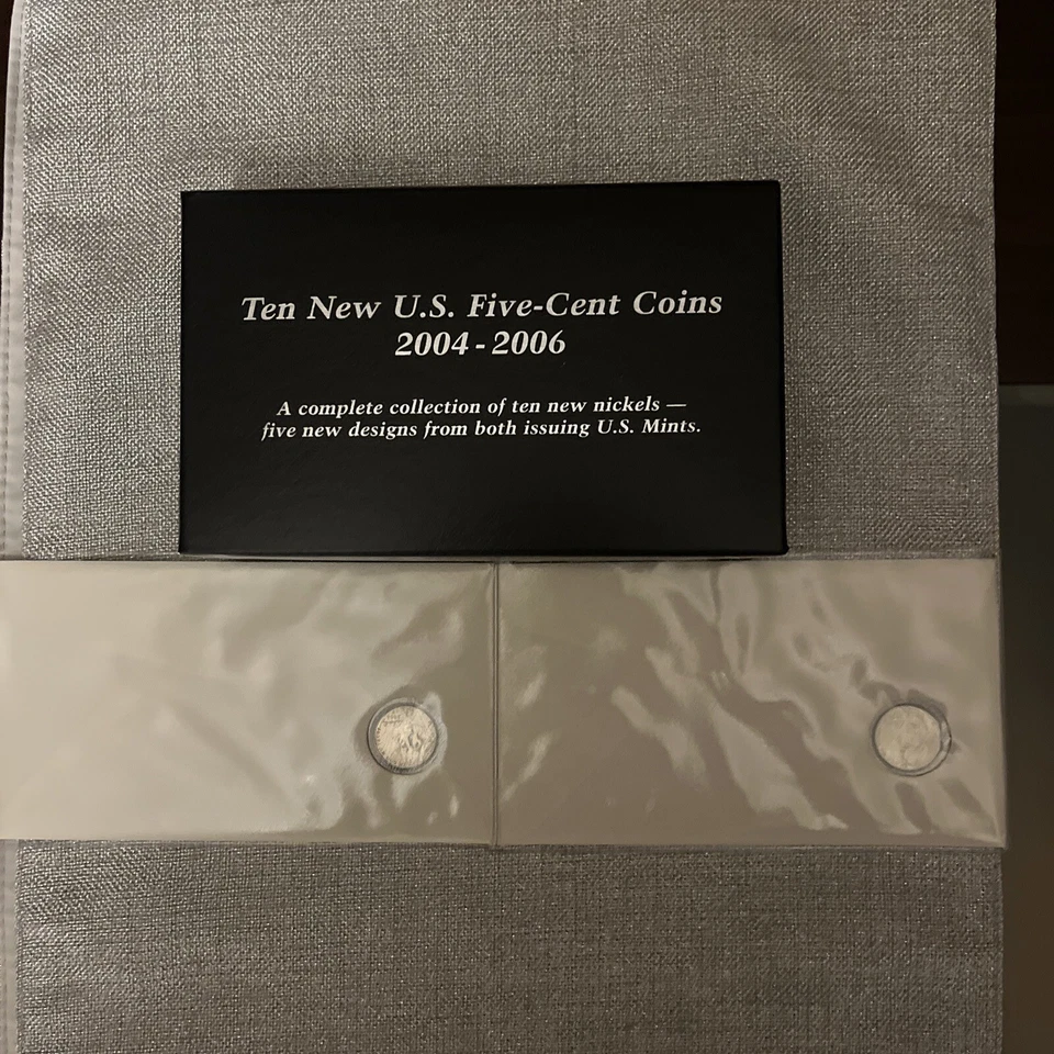 THE NEW U.S. FIVE-CENT COIN COMMEORATIVE SET-Collection 2004/2006 - Image 4 of 4