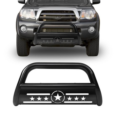 Bull Bar Pickup Truck 3'' Front Grille Brush Push Bumper Guard with Removable ...