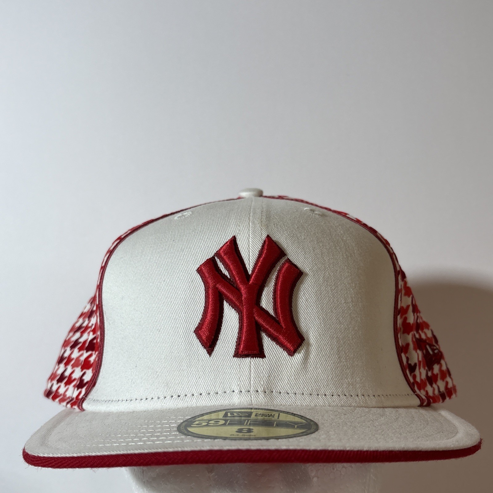 【新品】NEW YORK YANKEES CAP DEADSTOCK Deadstock New Era New York Yankees Houndstooth MLB 59FIFTY Hat 8