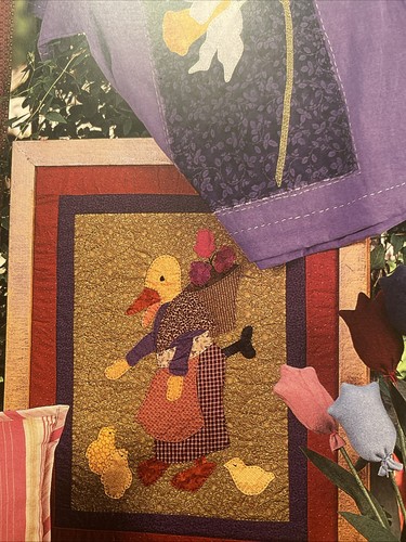 INDYGO JUNCTION SPRING FEVER Easter Bunny Quilt Lily Tee Shirt Chick Pillow - Picture 4 of 10