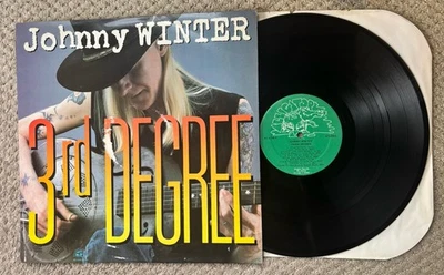 JOHNNY WINTER - VINYL LP - 3RD DEGREE - 1986 - ALLIGATOR - SHIPS FREE TO USA - Image 1 of 2