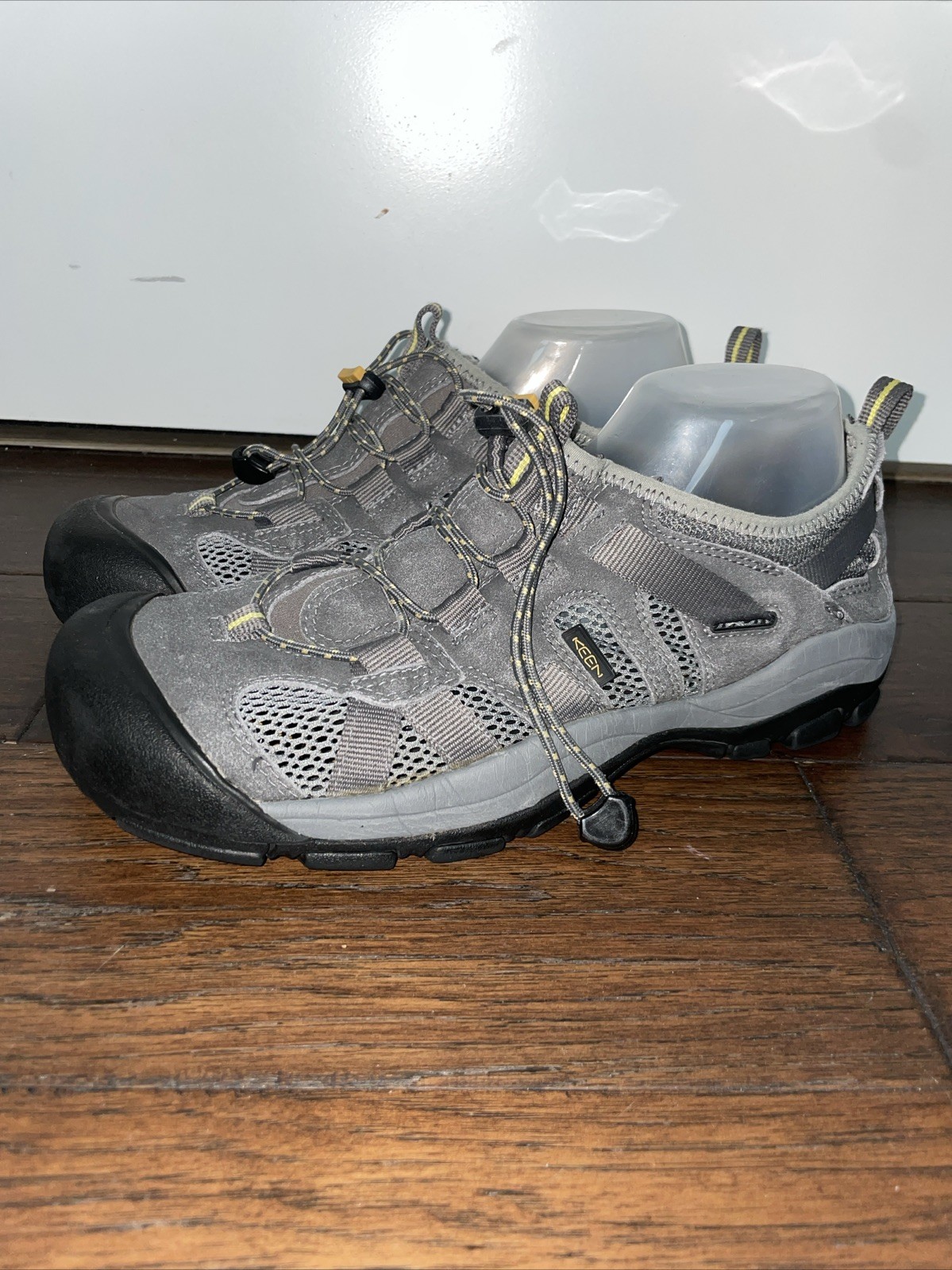Keen Mckenzie sandali da trekking uomo taglia 10 grigio scarpe acqua comode casual