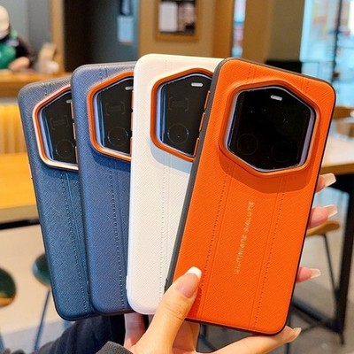 Business Matte PU leather Back shockproof Case For Honor Magic8 RSR / 7 RSR